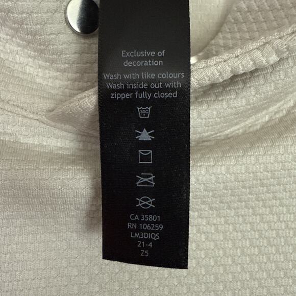 Lululemon Hoodie Mens XS Ivory Relaxed Fit Training Knit LM3DIQS Gym - Picture 12 of 13